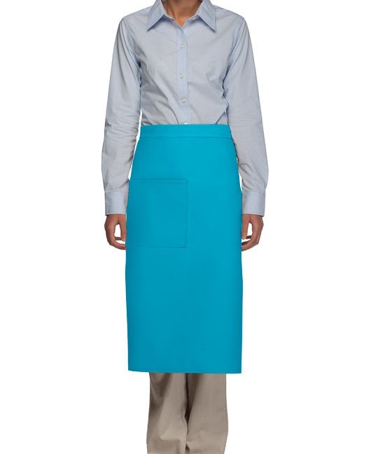 Adult Turquoise Blue Full Length Waist Aprons